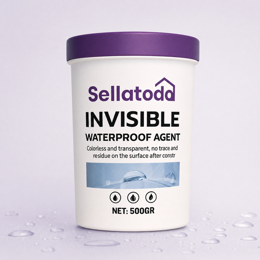 Sellatodo — Impermeabilizante Invisible 500g en fondo lavanda