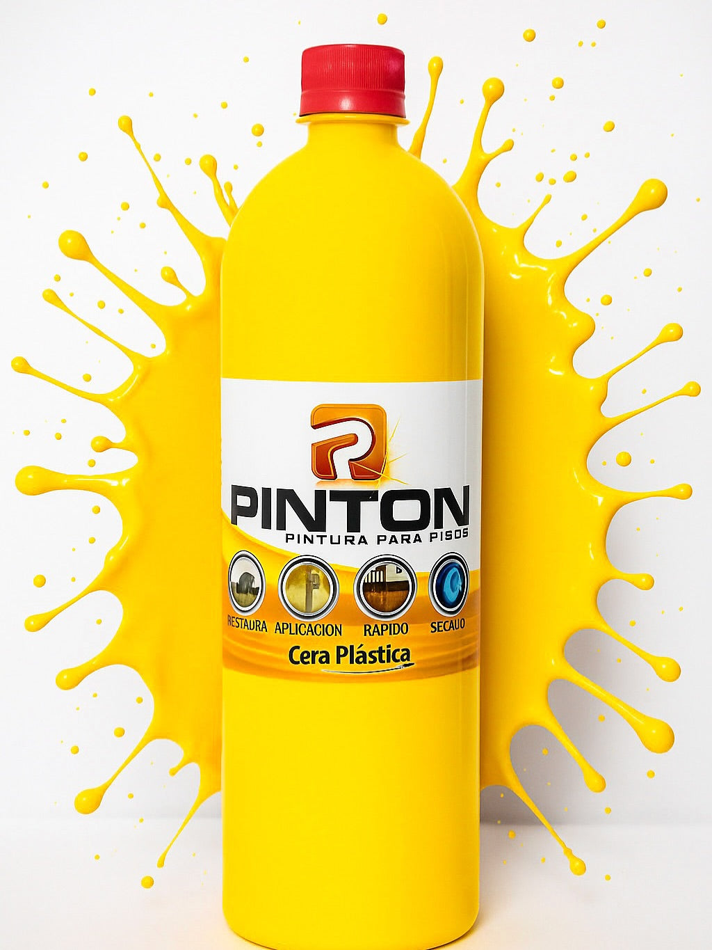 Pinton Efecto Pintura - Protege, colore y realza pisos
