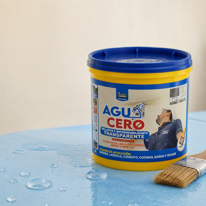 Agua Cero — impermeabilizante transparente