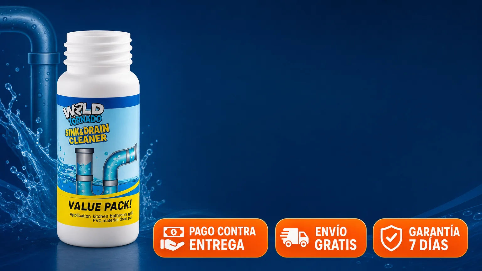 WildTornado banner pago contra entrega